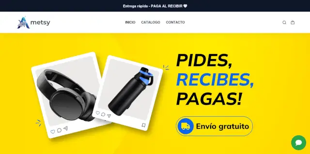 Tienda online Ametsy Store - WooCommerce